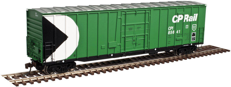 NSC 5111 50' Plug-Door Boxcar - Ready to Run - Master(R) -- Canadian Pacific #85635 (green, white, black; Multimark Logo)