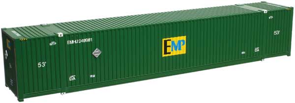 CIMC 53' Cargo Container 3-Pack - Master(R) -- EMP Set 5 (green, yellow, blue)