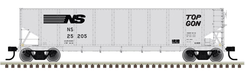 286K TopGon Coal Gondola - Ready to Run - Master(R) -- Norfolk Southern 25149 (9-96 Scheme, gray, black)
