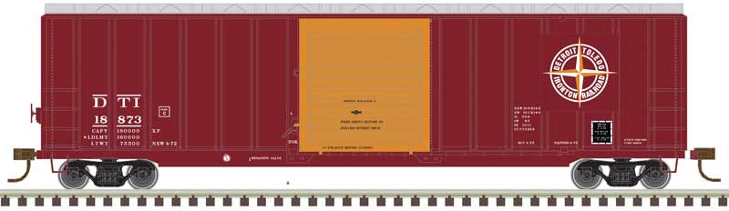 Berwick 50' Boxcar - Ready to Run - Master(R) -- Detroit, Toledo & Ironton #18872 (Boxcar Red, white; Speed Lettering)