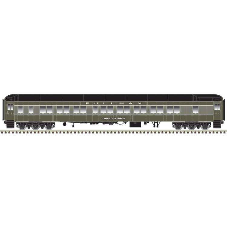 Pullman 10-1-2 Sleeper - Ready to Run - Master(R) -- Pullman "Lake Caroline" (Two-Tone Gray)