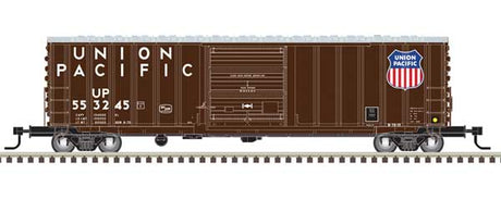 ACF 50' Precision Design Rib-Side Boxcar - Ready to Run - Master(R) -- Union Pacific #553245 (Boxcar Red, white)
