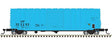 ACF 50' Precision Design Rib-Side Boxcar - Ready to Run - Master(R) -- Union Pacific #553293 (Ex-RI, blue, white)