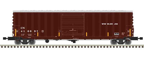 ACF 50' Precision Design Rib-Side Boxcar - Ready to Run - Master(R) -- Canadian National #416028 (Boxcar Red, white)