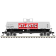 11,000-Gallon Tank Car w/Platform - Ready to Run - Master(R) -- Atlantic Refining UTLX #99577 (gray, red, white)