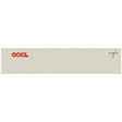 40' Standard-Height Container 3-Pack - Assembled - Master(R) -- Orient Overseas Container Line Set #2 (gray, red)
