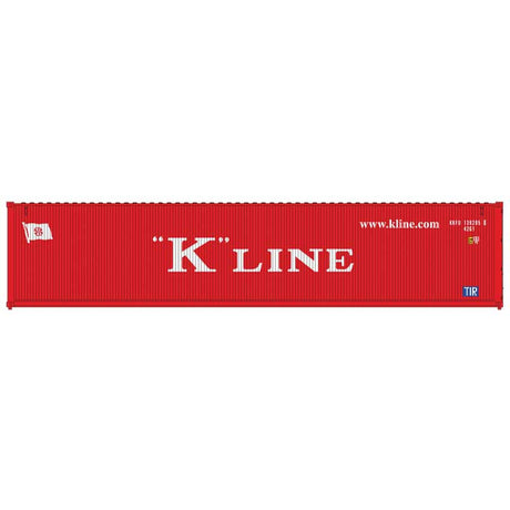 40' Standard-Height Container 3-Pack - Assembled - Master(R) -- K-Line Set #1 (red, white)