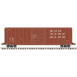 FMC 5347 Single-Door Boxcar - Ready to Run - Master(R) -- Golden Triangle Railroad #1191 (Boxcar Red, white)