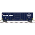 FMC 5347 Single-Door Boxcar - Ready to Run - Master(R) -- PanAm Railways #31845 (blue, white)