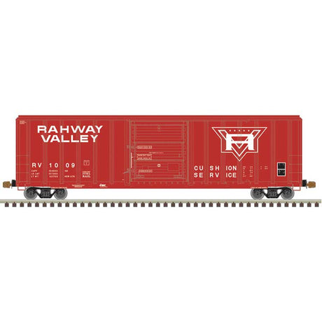 FMC 5347 Single-Door Boxcar - Ready to Run - Master(R) -- Rahway Valley #1023 (red, white)