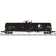 ACF 23,500-Gallon Tank Car - Ready to Run - Master(R) -- Archer-Daniels-Midland ADMX #25014 (black, Leaf Logo, yellow conspicuity mar