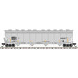 ACF 5800 4-Bay Covered Hopper - Ready to Run - Master(R) -- ACFX #69329 (gray, black, yellow conspicuity marks)