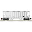 Portec 3000 2-Bay Covered Hopper - Ready to Run - Master(R) -- Chicago Freight Car Leasing CRDX #720001 (gray, black, reporting marks only)