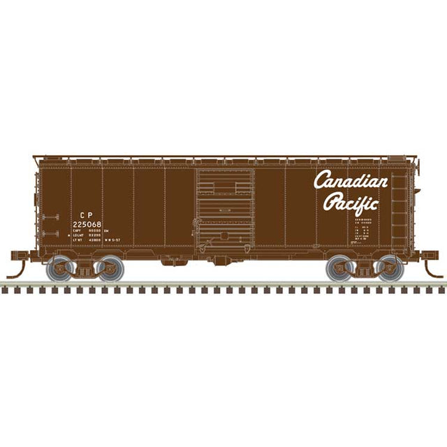 1932 ARA 40' Steel Boxcar - Ready to Run - Master(R) -- Canadian Pacific #225068 (Boxcar Red, white, Script Lettering)