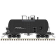 10,000-Gallon Beer Can Tank Car - Ready to Run -- GATX #93319 (black, Reporting Marks Only)