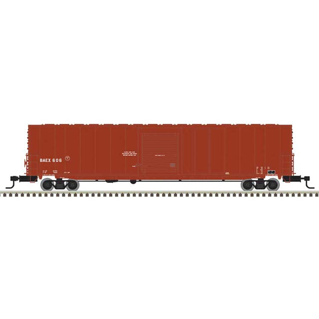 ACF 60' Single-Door Auto Parts Boxcar - Ready to Run - Master(R) -- The Andersons BAEX #606 (Boxcar Red, white)