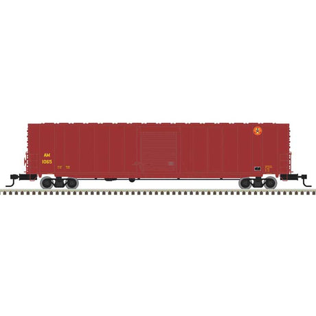 ACF 60' Single-Door Auto Parts Boxcar - Ready to Run - Master(R) -- Arkansas & Missouri #1066 (Boxcar Red, white, yellow)