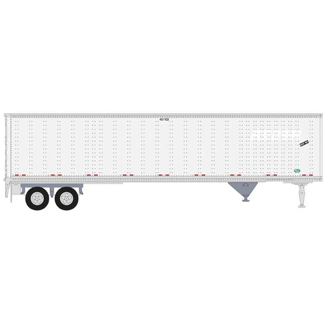 45' Pines Trailer - Assembled -- GLKZ #231817 (Ex-Redon, white)