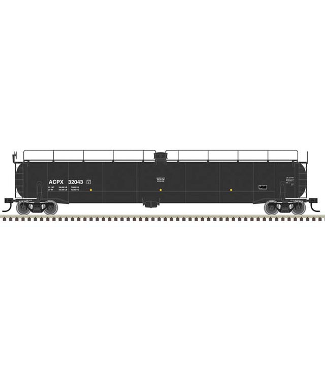 ACF 33,000-Gallon Tank Car - Ready to Run - Master(R) -- ACPX #32032 (black)