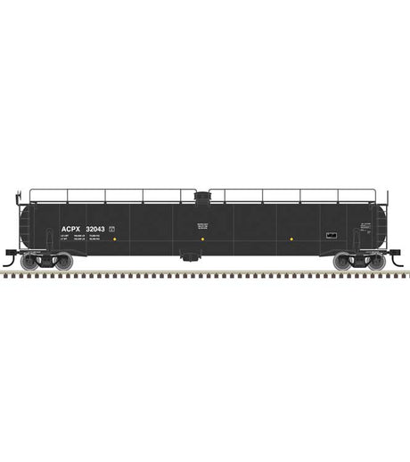 ACF 33,000-Gallon Tank Car - Ready to Run - Master(R) -- ACPX #32043 (black)