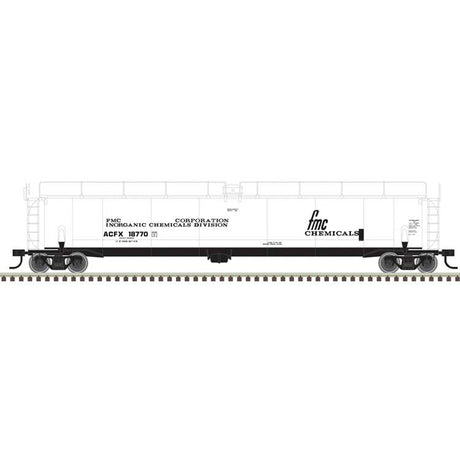 ACF 33,000-Gallon Tank Car - Ready to Run - Master(R) -- FMC Chemicals ACFX #18773 (white, black)