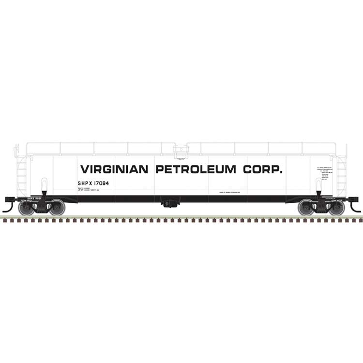 ACF 33,000-Gallon Tank Car - Ready to Run - Master(R) -- Virginian Chemical Corp. SHPX #17079 (white, black)