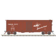 40' Minibox Boxcar - Ready to Run - Master(R) -- Canadian Pacific #247374 (Boxcar Red, Spans the World logo)