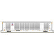 Gunderson Multi-Max Enclosed Auto Rack - Ready to Run - Master(R) -- Union Pacific #801196 (silver, white, Building America Shield Logo)