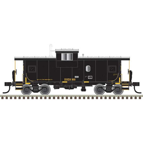 Extended-Vision Caboose - Ready to Run - Master(R) -- DODX #900 (black)