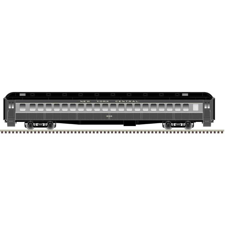 Modernized Heavyweight Coach - Ready to Run -- New York Central #2053 (Two Tone Gray)