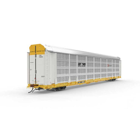 Trinity Hourglass Auto Rack - Ready to Run - Master(R) -- Norfolk Southern #708241 (white, yellow, black, Horse Head Logo)