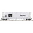 ACF 3-Bay Cylindrical Hopper - Ready to Run - Maaster(R) -- Stauffer Chemicals ACFX #60630 (gray, black)