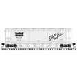ACF 6-Bay Cylindrical Hopper - Ready to Run - Maaster(R) -- St. Louis-San Francisco #81024 (silver, black, Ship it on Frisco Slogan)