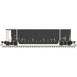 Coalveyor Bathtub Gondola - Ready to Run - Master(R) -- The Tie Yard of Omaha TYOX #315 (black, white, yellow conspicuity marks)