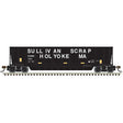Coalveyor Bathtub Gondola - Ready to Run - Master(R) -- Sullivan Scrap Metal EAMX #443 (black, white, yellow conspicuity marks)