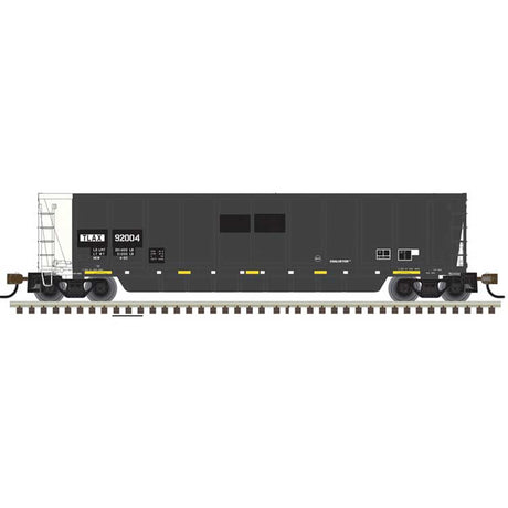 Coalveyor Bathtub Gondola - Ready to Run - Master(R) -- Transload America TLAX #92004 (black, white, yellow conspicuity marks)
