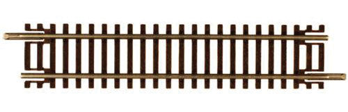 Code 55 Track w/Nickel-Silver Rail & Brown Ties -- Straight - 3"  7.6cm pkg(6)