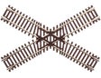 Code 55 Track w/Nickel-Silver Rail & Brown Ties -- 60-Degree Crossing