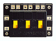 Electrical Connector -- 3 SPST On/Off Switches in Parellel