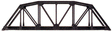 Through Truss Bridge Kit w/Code 55 Rail -- Silver