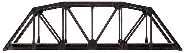 Through Truss Bridge Kit w/Code 55 Rail -- Silver