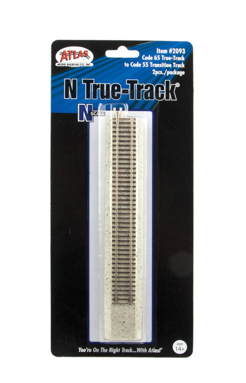 Code 55 to Code 65 True-Track Transition Track -- pkg(2)