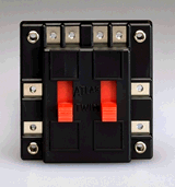 Twin Connector -- Douple-Pole, Double-Throw Reversing Switch