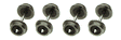 33" Blackened Metal Wheels -- pkg(12)