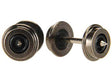 36" Blackened Metal Wheels -- pkg(12)