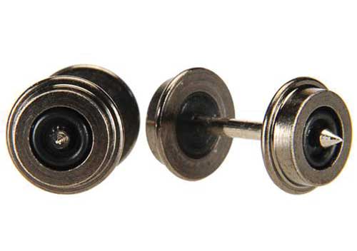 36" Blackened Metal Wheels -- pkg(12)