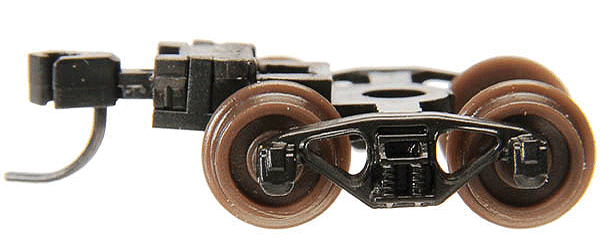 Talgo-Type Freight Car Trucks with Accumate Knuckle Couplers -- Friction Bearing