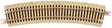 N Code 65 True-Track(R) -- 11" Radius Curve pkg(8)-1