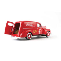 1940 Ford Delivery Van - Assembled -- Coca-Cola (red, white)
