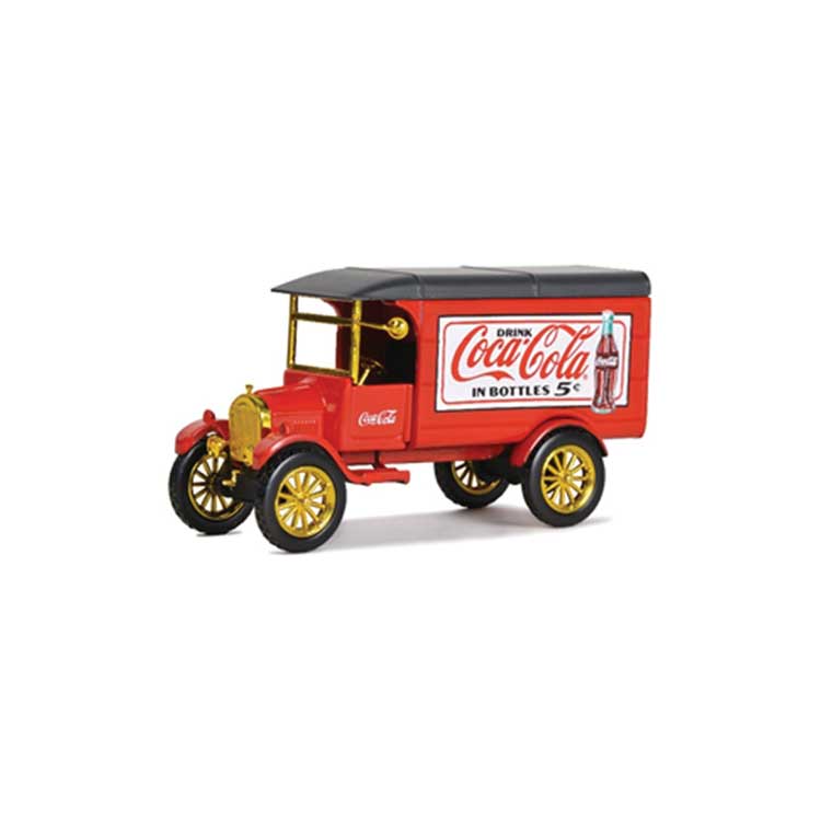 1926 Ford Model TT Delivery Van - Assembled -- Coca-Cola (red, white)